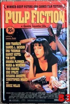 パルプフィクション ブリキ 看板 アメリカン プレート