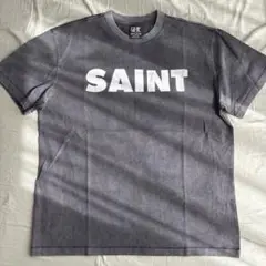 セントマイケル SAINT バックプリントTシャツ Lサイズ ロゴ