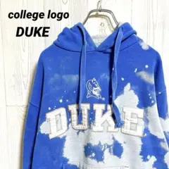 DUKE カレッジロゴ タイダイ加工 刺繍パーカーのサムネイル