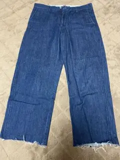 ワイドパンツ デニム