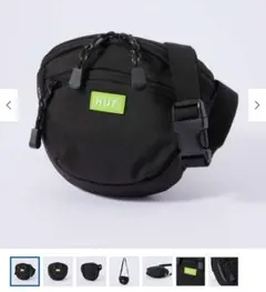 HUF ボディバッグ ブラック