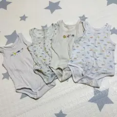 肌着 ロンパース タンクトップ 80