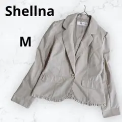 ＊シェリーナ＊ジャケット テーラード ライトベージュ M フリル フォーマル
