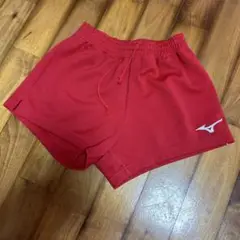 ミズノバレーボールパンツ赤
