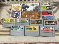 スーパー ファミコン ソフト まとめ売り