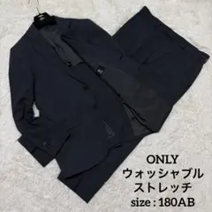 【大きいサイズ】ONLY 洗えるスーツ ウォッシャブル ストレッチ 背抜きグレー