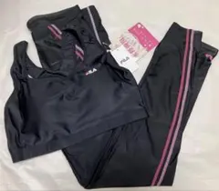 新品　FILA フィラ　水陸両用スポーツウェア2点セット　水着　ヨガのサムネイル