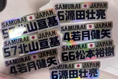 WBC 2026 侍ジャパンガチャ スーパーレア BIG顔パネル 鈴木誠也選手