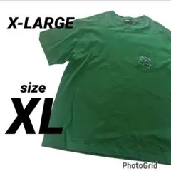 【 X-LARGE エスクトララージ 】Tシャツ 半袖 トップス グリーン XL