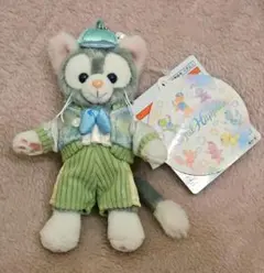 カラフルハピネス　ジェラトーニ　ぬいぐるみバッジ　ダッフィー&フレンズ　20周年