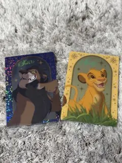 Disney Characters キャラクターカード2枚セット