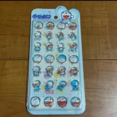 ドラえもん　3D 立体シール　ぷっくりシール　青色　訳あり特別価格