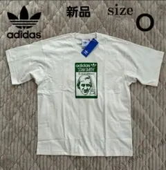 adidas アディダス TONGUE スタンスミス Tシャツ O サイズ