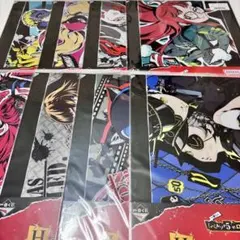 一番くじ　ペルソナ5 ザ・ロイヤル　H賞　クリアファイルのみ　8枚セット