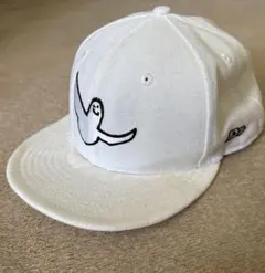 キャップ　ニューエラ　マークゴンザレスコラボ　エンジェル　白