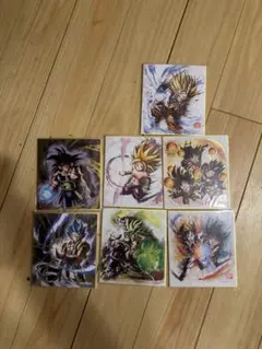 ドラゴンボール アートカード 7枚セット色紙