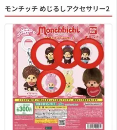 モンチッチ めじるしアクセサリー2 4個セット