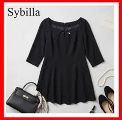 Ꮪybilla シビラ✨デコルテ カットワーク　カットソー　チュニックのサムネイル
