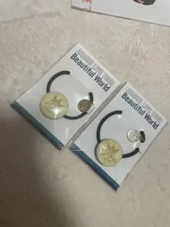 嵐　ARASHI LIVE TOUR Beautiful World　ヘアゴム黄