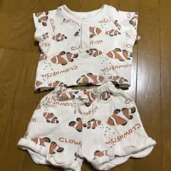 mimgrar クマノミ柄 ベビーパジャマ 90cm