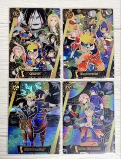 英語版┋NARUTO ナルト サスケ サクラ カカシ カード PR