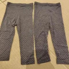 ヒートテック HEATTECH グレー レギンス 90cm