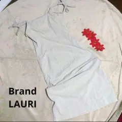 LAUIR Mサイズ キャミワンピース ライトグレー