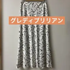 グレディブリリアン　フレアタイトスカート家庭洗濯　アイロン不要のサムネイル