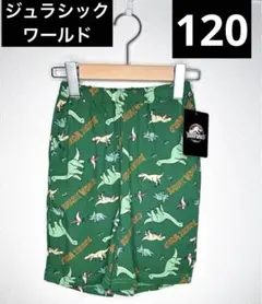 ジュラシック・ワールド 恐竜柄 パンツ 半ズボン 120