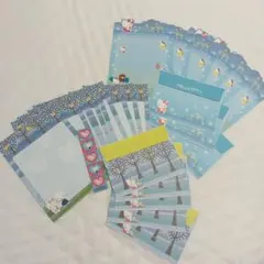 サンリオ　ハローキティ　郵便局　レターセット　2種類　平成レトロ