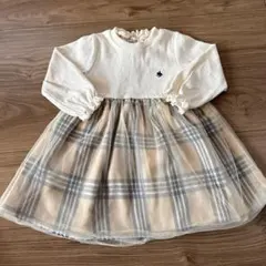 POLO 長袖ワンピース 90cm