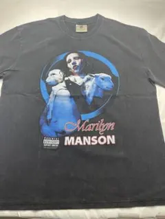 マリリンマンソンmarilynmansonヴィンテージ加工Tシャツ2727 - メルカリ