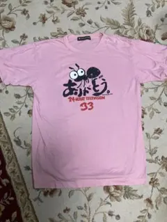 ありがとうTシャツ Lサイズ　24時間テレビ　2010 スタジオジブリ　ピンク