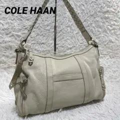 COLE HAAN 2way ショルダーバッグ グレー - メルカリ