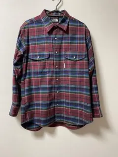 THE NORTH FACE フランネルシャツ Mチェック柄 ノースフェイス