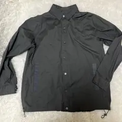 【美品】ユニクロ　プラスJ　オーバーサイズシャツブルゾン　チャコールグレー L