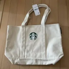 2022年　スターバックス エコバッグ クリーム色 キャンバス