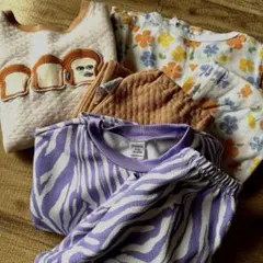 長袖パジャマ　UNIQLO、SHEIN、西松屋　100cm