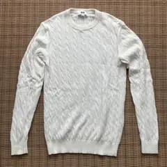 メンズ セーター 白