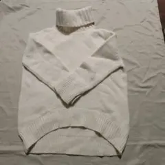 Audrey and JohnWadオフホワイト♥ウールニットセーター FREE