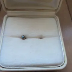 STUDEXUSA ファーストピアス アクアマリン　医療用