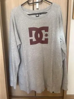 DC 長袖トレーナー Lサイズ グレーのサムネイル