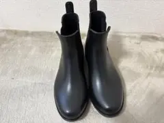 ABCマート購入サイドゴアレインブーツ：黒S（22.5〜23cm）のサムネイル