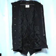 Global Work・ブラック・モッズコート・Mサイズ