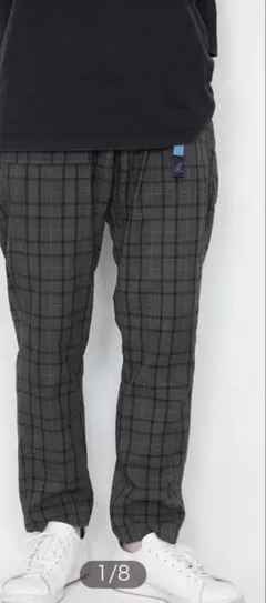 GRAMICCI × BEAMS 別注 チェック ユーティリティパンツ【L】