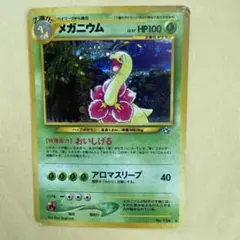 旧裏】メガニウム ポケモンカード おいしげる ホロ キラ - メルカリ