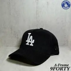海外限定】 ドジャース 9FORTY コーデュロイ ネイビー キャップ ① 