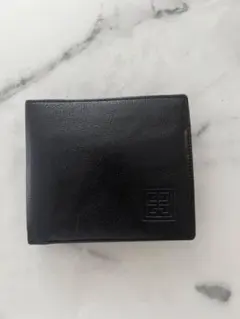 美品 GIVENCHY ブラック 二つ折り財布 クロコダイル ジバンシィ 二つ折り財布 ブラック メンズ ジバンシー GIVENCHY