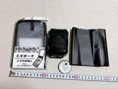 【新品未使用】3点セット　エギポーチ 仕掛けケース　ブラック　まとめ売り