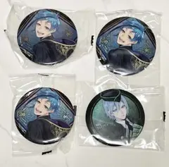 ツイステ カプセル缶バッジ カプ缶 寮服 式典服 フロイド シルバー